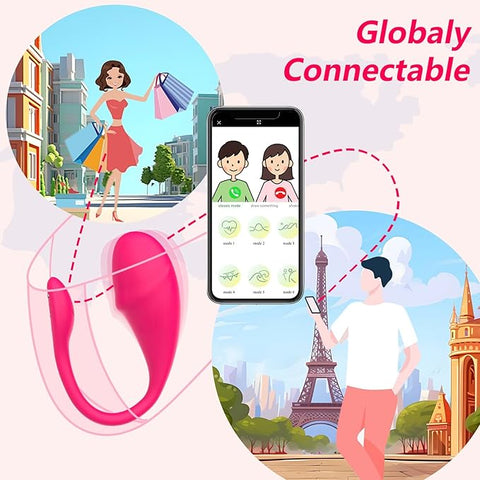 LOVENSE Lush 2 Remote Vibrator With App, Long Distance Remote Controlled G-Spot Stimulator Egg Vibrators Bluetooth Adult Sex Toys & Games Powerful.