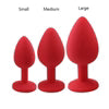 3Pcs Set Luxury Metal Butt Toys Heart Shaped Anal Trainer Jewel Butt Plug Kit S&M Adult Gay Anal Plugs Woman Men Sex Gifts Things For